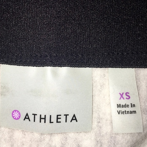 NWT Athleta Chevron Tech Stretch Fleece Skirt - Picture 6 of 8